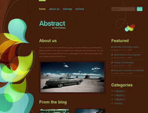 Product picture Abstract personal theme